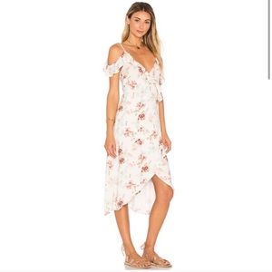 MINKPINK floral wrap dress